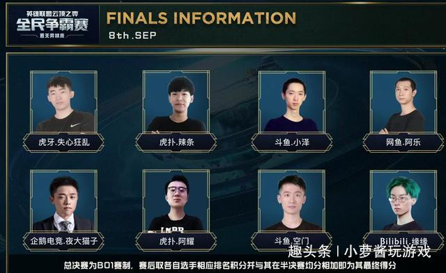 选手们提供 选手们提供